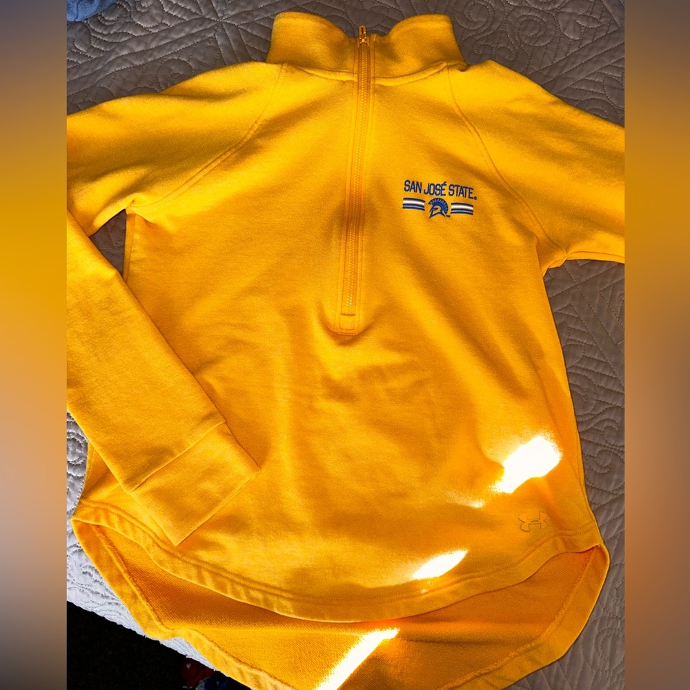 New SJSU UnderArmour half zip